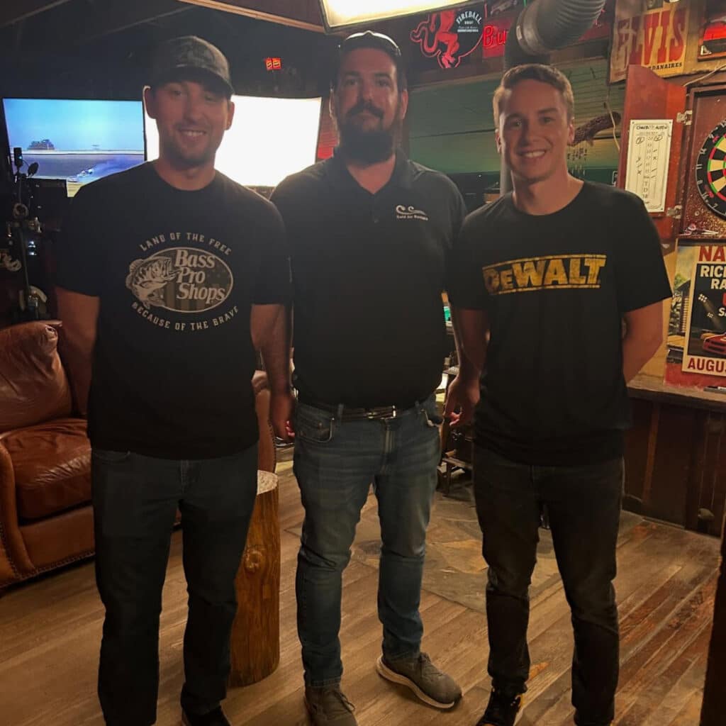 Team member & NASCAR drivers