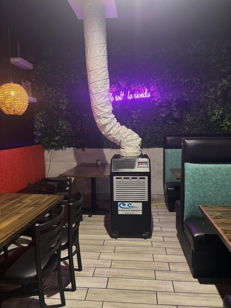 Spot cooler in restauramt