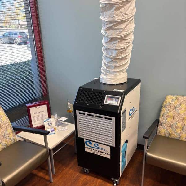 temp. heater in office